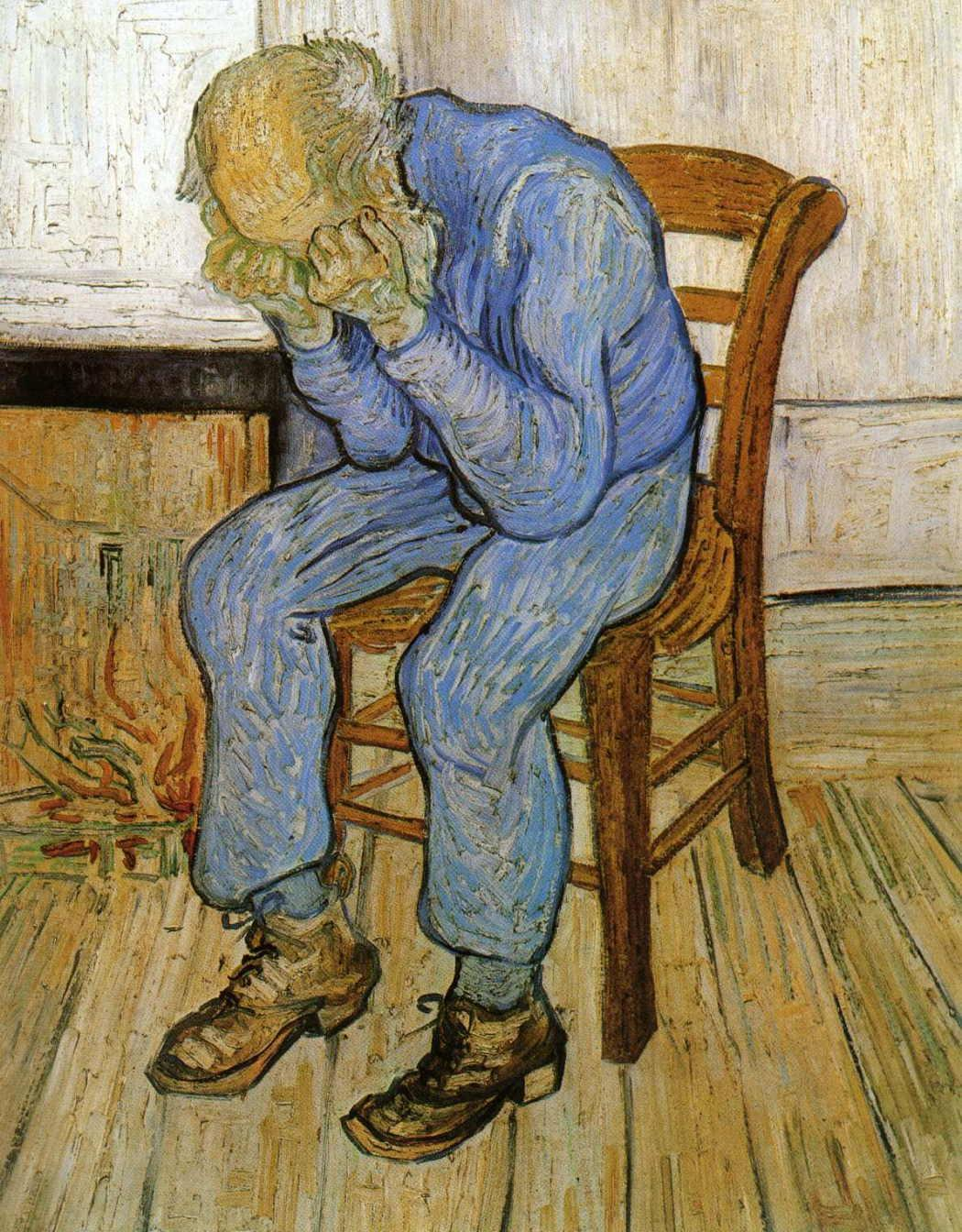 Sorrowing Old Man by Vincent van Gogh